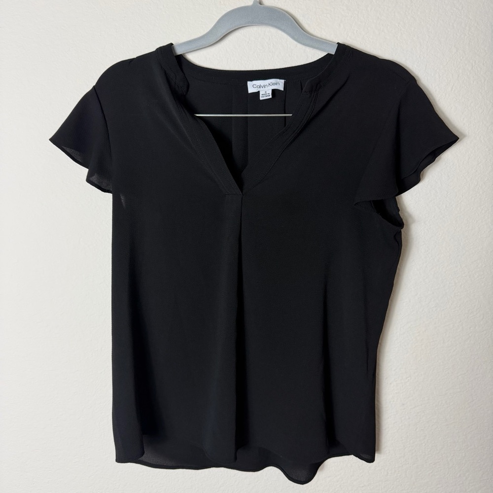 Calvin Klein Women's Black Blouse